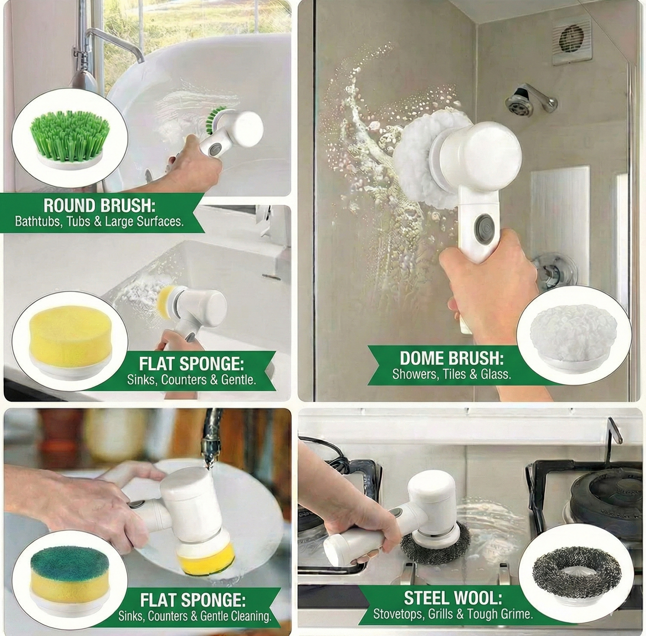 Ultimate 5-in-1 Power Scrubber