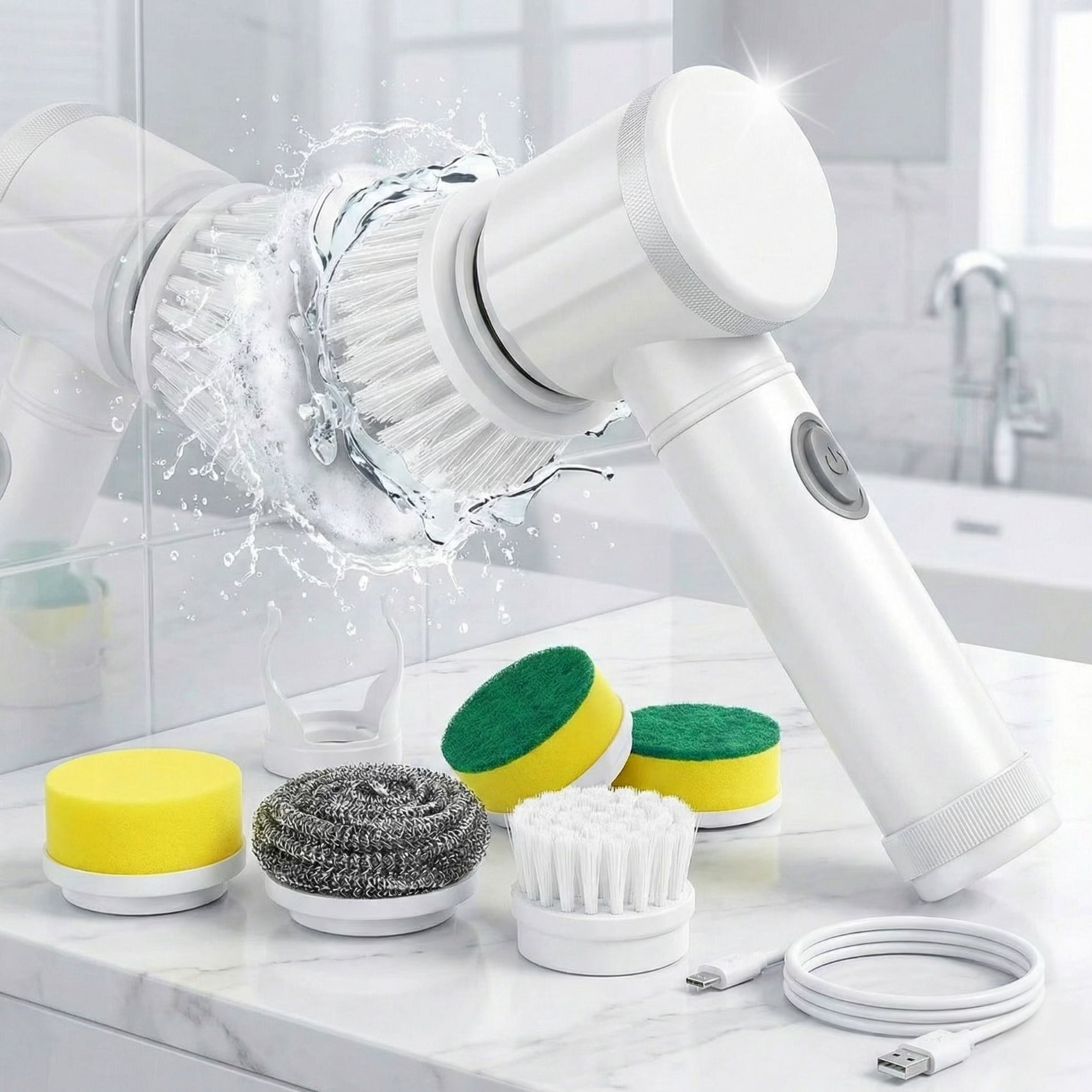 Ultimate 5-in-1 Power Scrubber